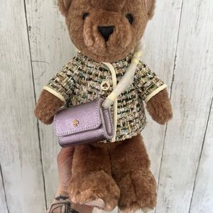 NWT Kate Spade Oh What Fun 3D Teddy Bear Crossbody Katey Bear